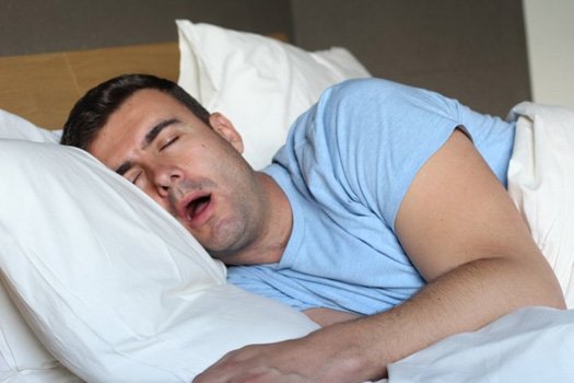 Patient in Greensboro getting sleep apnea treatment